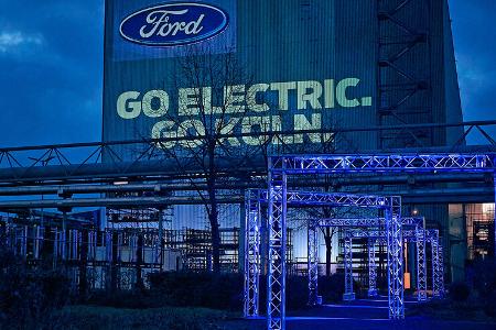 Ford investiert 1 Milliarde in Elektrifizierung des Werks Köln