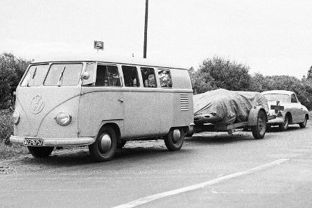 VW ID. Buzz Porsche Taycan Renndienst Historie