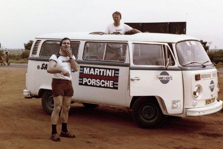 VW ID. Buzz Porsche Taycan Renndienst Historie