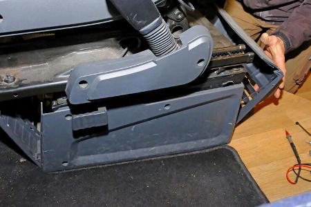 Reisemobil optimieren Neues Kontrollboard einbauen Konsolenverkleidung