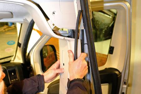 Reisemobil optimieren Neues Kontrollboard einbauen TŸrgummis 