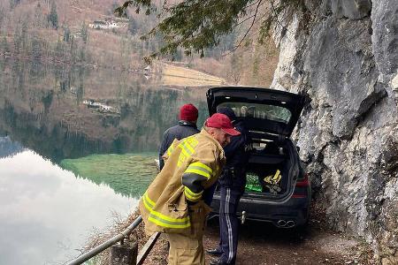 Alpina B3 Navigation Fail Wolfgangsee