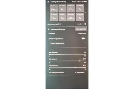Nvidia GeForce Experience ermöglicht die Leistungsüberwachung der GPU.