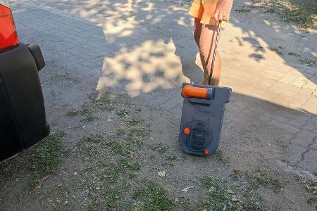 Leerung, Campingklo, Entsorgen, Kassettentoilette