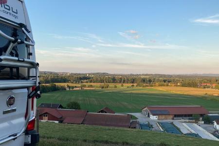 Bayern, Felder, Vanlife, Fridolfing