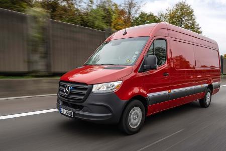Mercedes E-Sprinter (2023) Real-Drive-Test