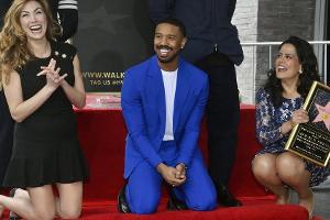 Michael B. Jordan enthüllt seinen Stern auf dem Hollywood Walk of Fame