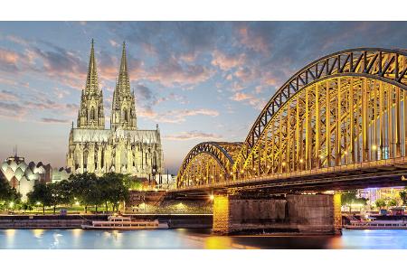 Kölner Dom und Hohenzollernbrücke