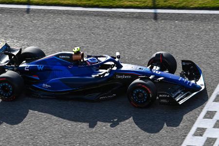 Platz 20: Logan Sargeant (Williams) - Beste Runde: 1:32.749 in FP2 - 1:35.749 in FP1 - 1:33.665 in FP3