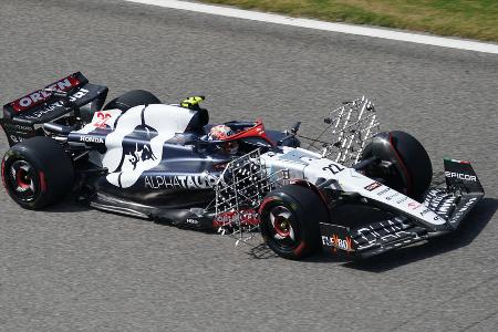 Platz 18: Yuki Tsunoda (AlphaTauri) - Beste Runde: 1:32.525 in FP2 - 1:35.015 in FP1 - 1:33.475 in FP3