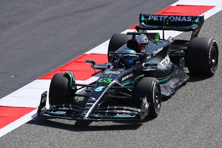 Platz 13: George Russell (Mercedes) - Beste Runde: 1:31.882 in FP2 - 1:34.966 in FP1 - 1:32.731 in FP3
