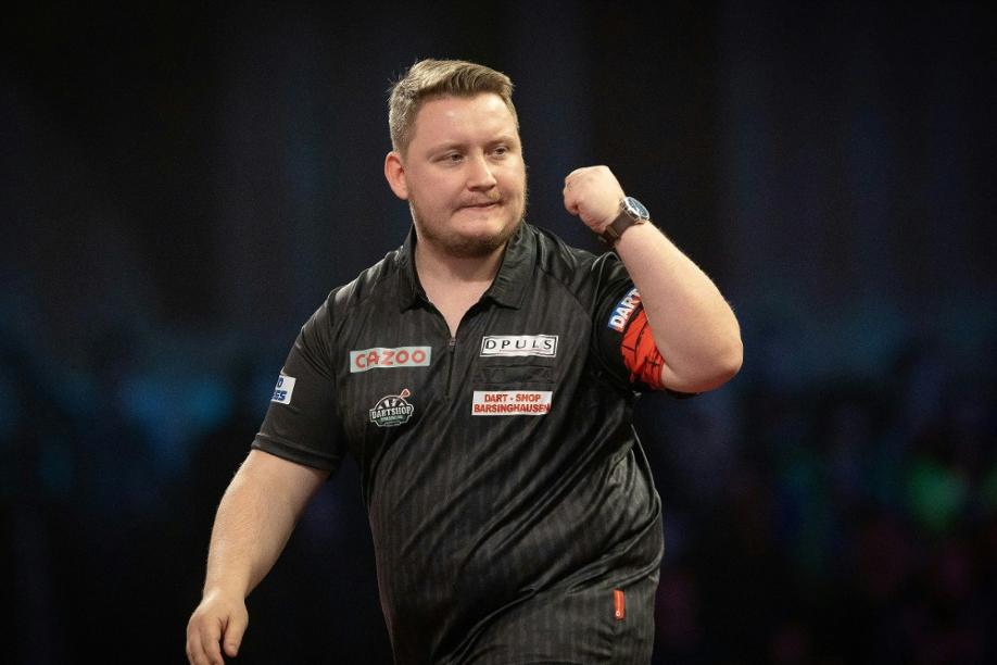 Darts Schindler erstmals im Viertelfinale der UK Open