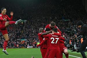 Historischer Derbsieg: Klopp holt mit Liverpool weiter auf