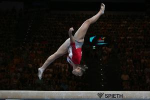 Weltcup: Europameisterin Malewski Dritte am Schwebebalken