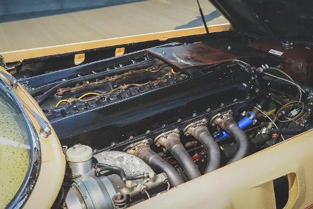 The Beast von John Dodd Oldtimer-Kombi mit Flugzeugmotor