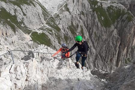 Südtirol Berge Klettersteig