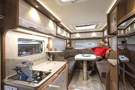 Caravan-Salon Integrierte Frankia M-Line