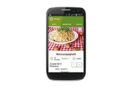 App für Kochrezepte