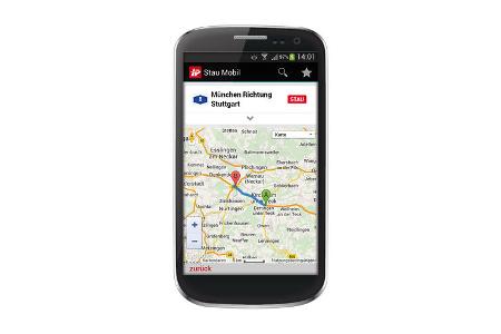 App für Verkehrsnachrichten