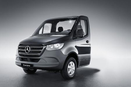 SPERRFRIST Mercedes Sprinter 2018 Vorabmaterial