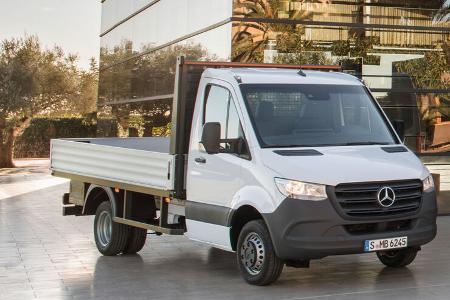 SPERRFRIST Mercedes Sprinter 2018 Vorabmaterial