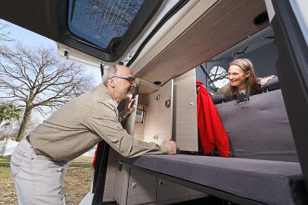 Pössl Campster Vergleichstest, Jules Verne, Nugget, westfalia, Adria