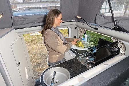 Pössl Campster Vergleichstest, Jules Verne, Nugget, westfalia, Adria