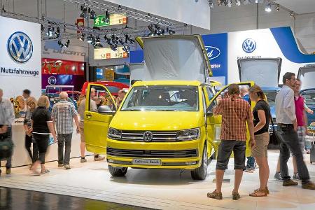 Den VW California auf Basis des T6 gibt es in 3 Ausfuehrungen.