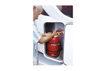 Test Kabe Royal Gasflasche