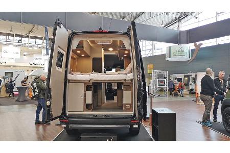 Heckansicht, Bett, Sprinter
