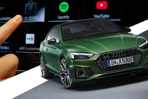 Audi holt Spotify, YouTube und Co. ins Auto