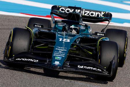 Platz 6: Lance Stroll (Aston Martin) - Beste Runde: 1:31.450 in FP2 - 1:34.298 in FP1 - 1:32.919 in FP3