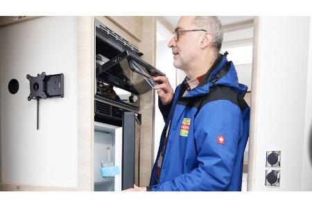 Kühlschrank, Backofen, Rapido, Integriert
