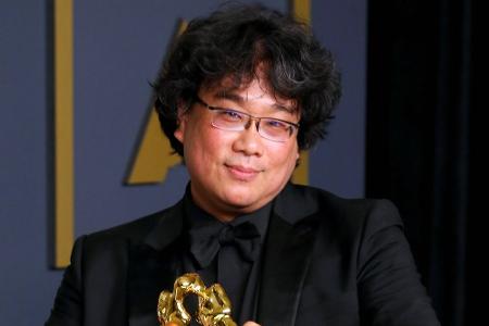 Regisseur Bong Joon-ho bei den Oscars 2020.