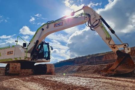 JCB 220X Hydrogene Wasserstoff Brennstoffzelle