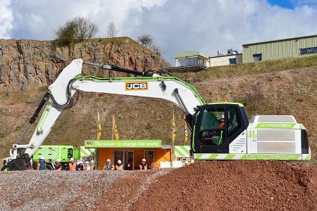 JCB 220X Hydrogene Wasserstoff