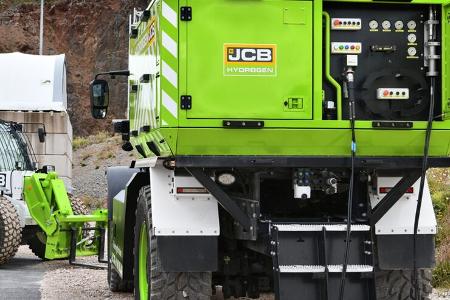 JCB Refueler Hydrogene Wasserstoff