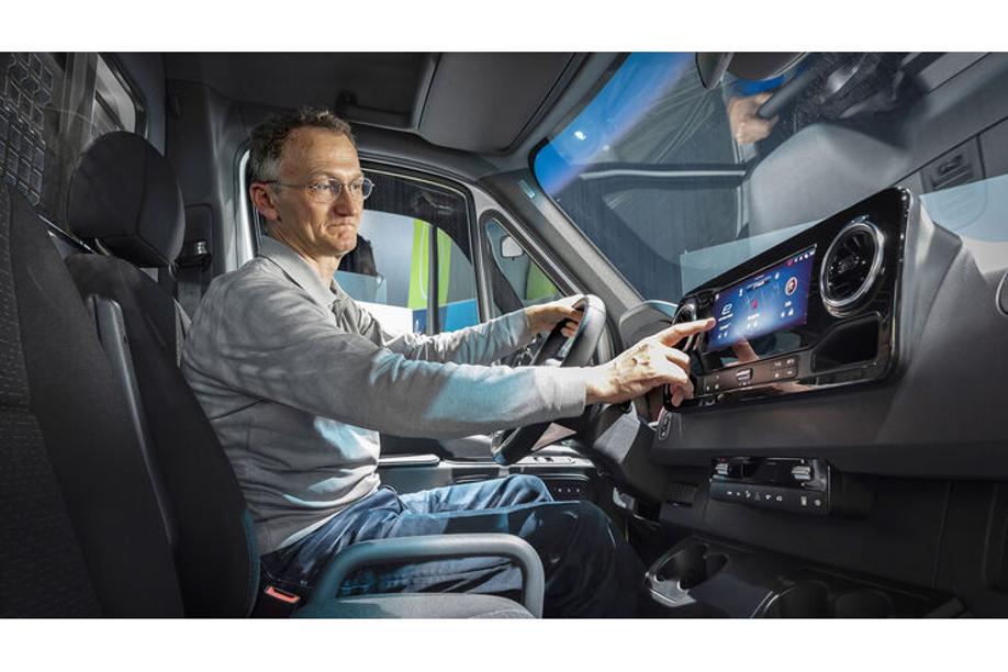 i Mercedes eSprinter Fahrerhaus