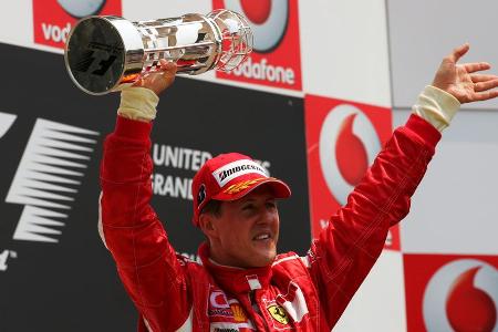 Michael Schumacher (Formel 1) - 1,31 Milliarden US-Dollar