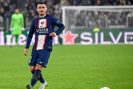 Marco Verratti - Note: 5,5 - Sammelte bei den Gästen im Mittelfeld die meisten Ballaktionen. Deckte mit seinen Zuspielen aber kaum einmal Lücken bei Bayern auf. Defensiv traf er fragwürdige Entscheidungen. Sein Ballverlust vor dem 0:1 darf in einem solchen Spiel nie passieren (61.). Beim 0:2 erneut der Ausgangspunkt.