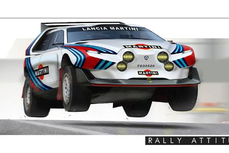 Idee zu einem neuen Lancia Delta S4