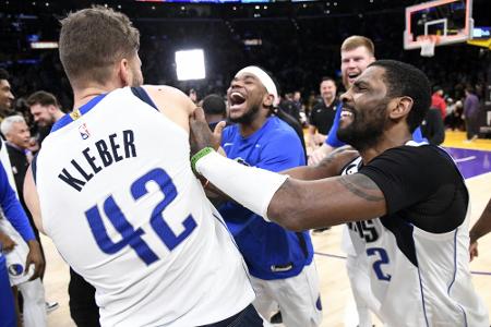 NBA: Kleber führt Dallas zum Sieg gegen die Lakers NBA: Kleber führt Dallas zum Sieg gegen die Lakers