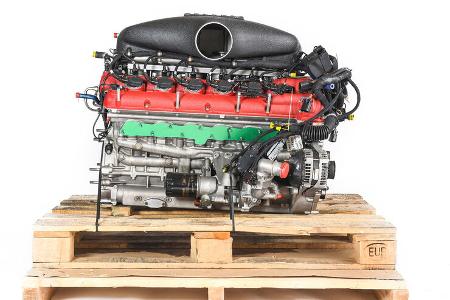 Ferrari FXX Engine in crate