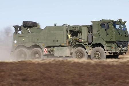 Bundeswehr Bergefahrzeuge Lkw