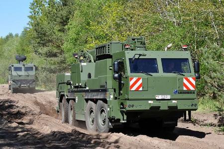 Bundeswehr Bergefahrzeuge Lkw