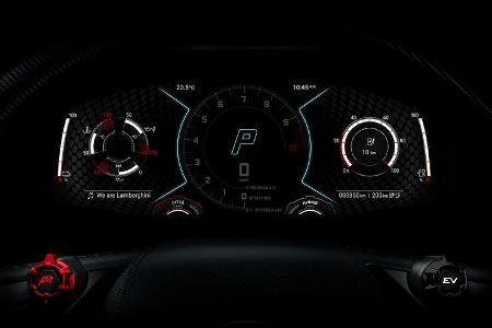 Lamborghini LB744 Digital-Cockpit