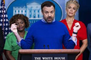 "Ted Lasso": Jason Sudeikis und Co. zu Gast im Weißen Haus