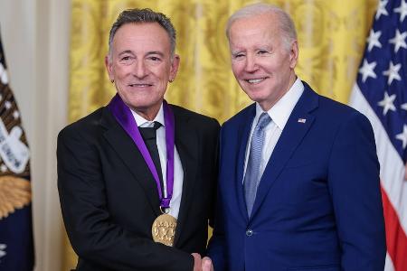 Bruce Springsteen mit US-Ehrenmedaille ausgezeichnet