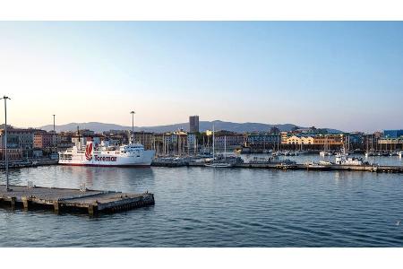 Fährhafen Liviorno Wohnmobil
