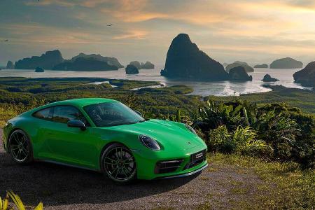 Porsche 911 Carrera GTS 30 Years Porsche Thailand Edition (2023) Monday Signalgreen
